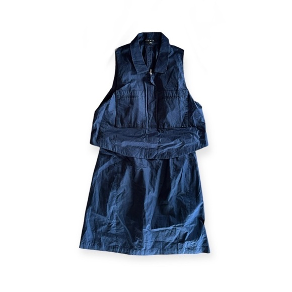 Theory Dresses & Skirts - Theory blue dress sleeveless Sz 4 small